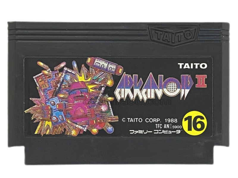 ファミコン ソフト アルカノイドII-1 中古 動作確認済