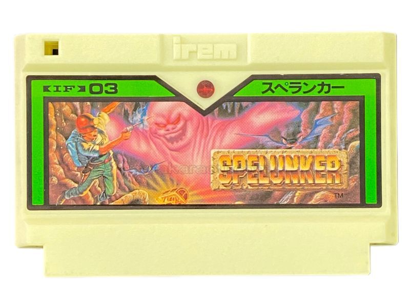 ファミコン ソフト スペランカー 中古 動作確認済