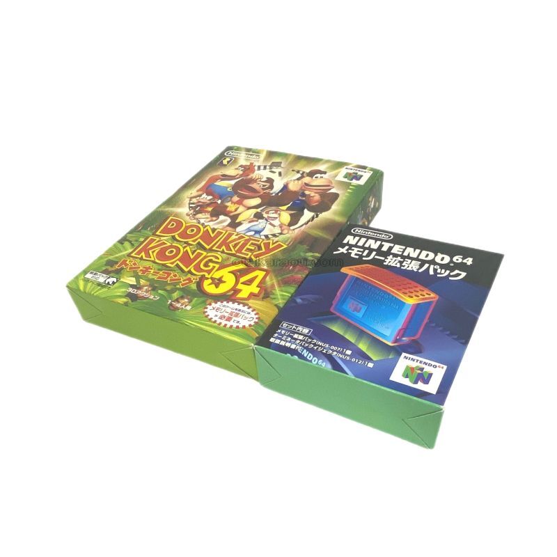 ニンテンドウ64 ソフト ドンキーコング64(メモリー拡張パックセット