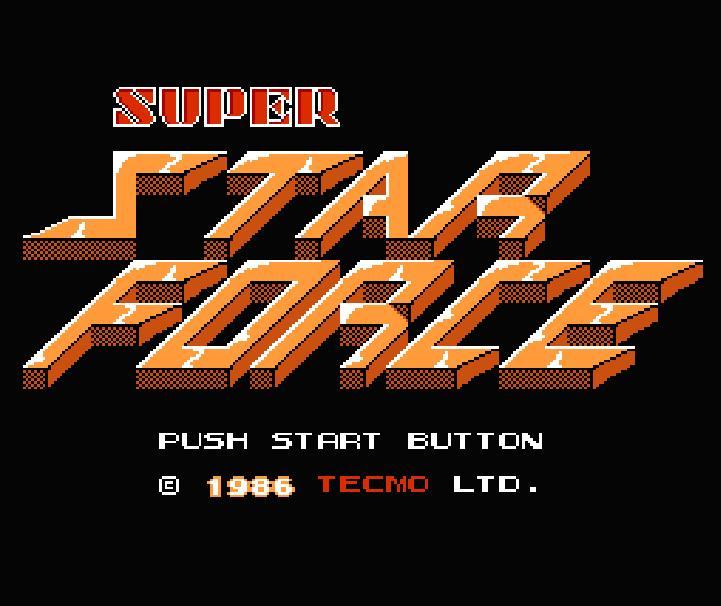 ファミコン ソフト スーパースターフォース 中古 動作確認済