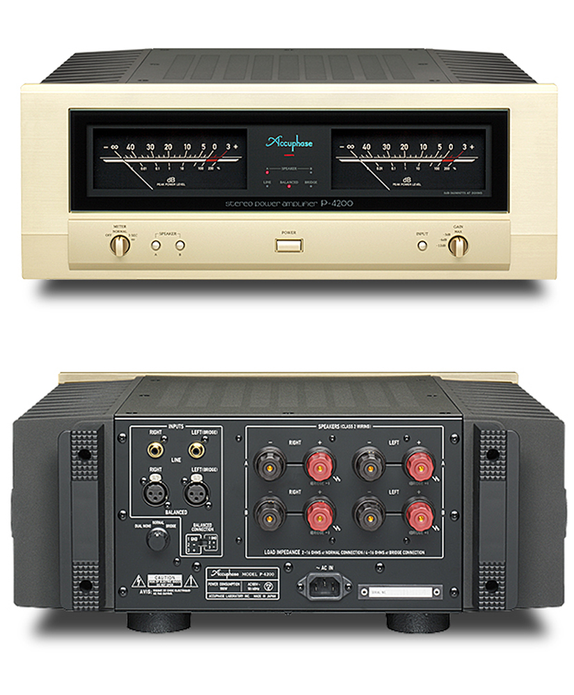 決算セール！中古品！】ACCUPHASE/パワーアンプ/P-4200 高級オーディオ