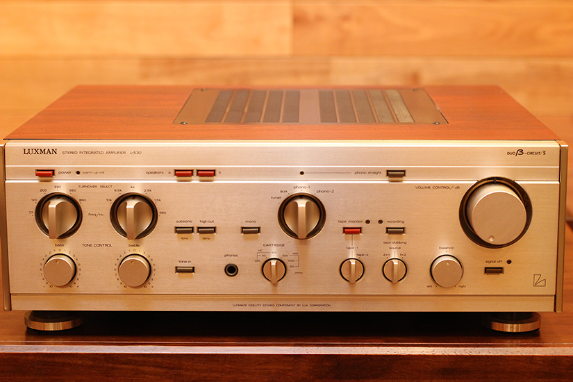 中古品】LUXMAN/プリメインアンプ/L-530 高級オーディオ,ピュア