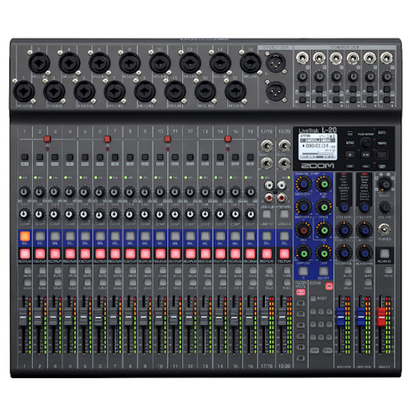 ZOOM/PAミキサー/LiveTrak L-20 -DJ機材アナログレコード専門店OTAIRECORD