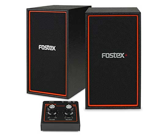 Fostex/プレイヤーズ・モニター/PM30G（ペア・アンプ内蔵）のご紹介です。