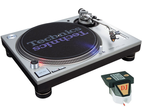 Technics SL-1200 ターンテーブル カバー付きカートリッジ付き