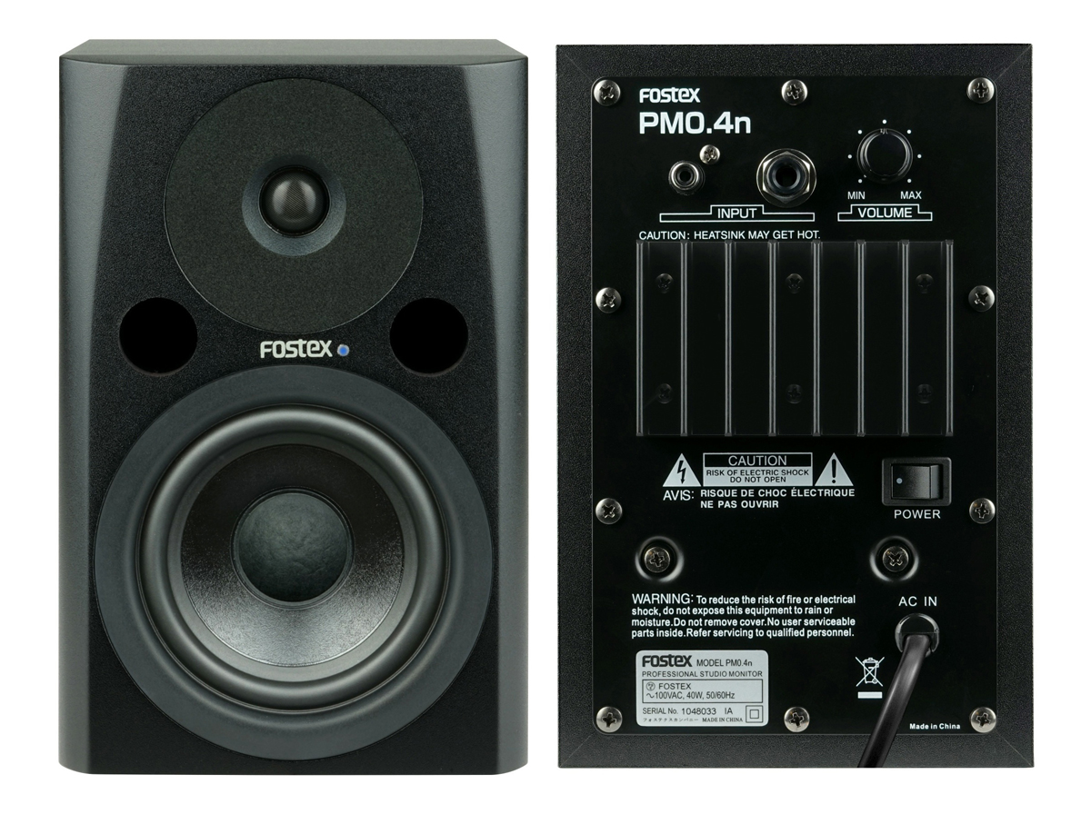 FOSTEXのアクティブスピーカー PM0.4n(MB)のご紹介。