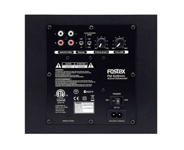 Fostexのアクティブ・PM-SUBmini2「PM-SUBmini2」のご紹介です。