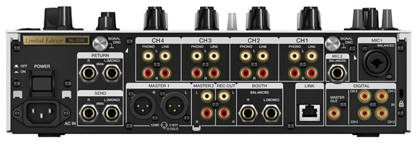 Pioneer DJの最高峰のサウンドを。4CH仕様クラブの定番ミキサー、DJM