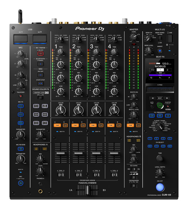 DJM-A9│Pioneer DJからDJM-900NXS2の後継機種とも言えるDJM-A9が発売！