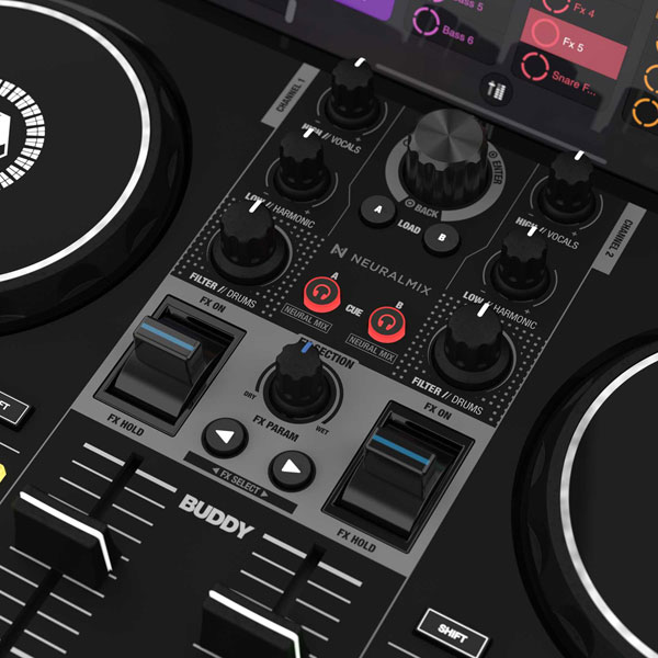 中古美品】RELOOPのdjay専用DJコントローラー BUDDYのご紹介です。
