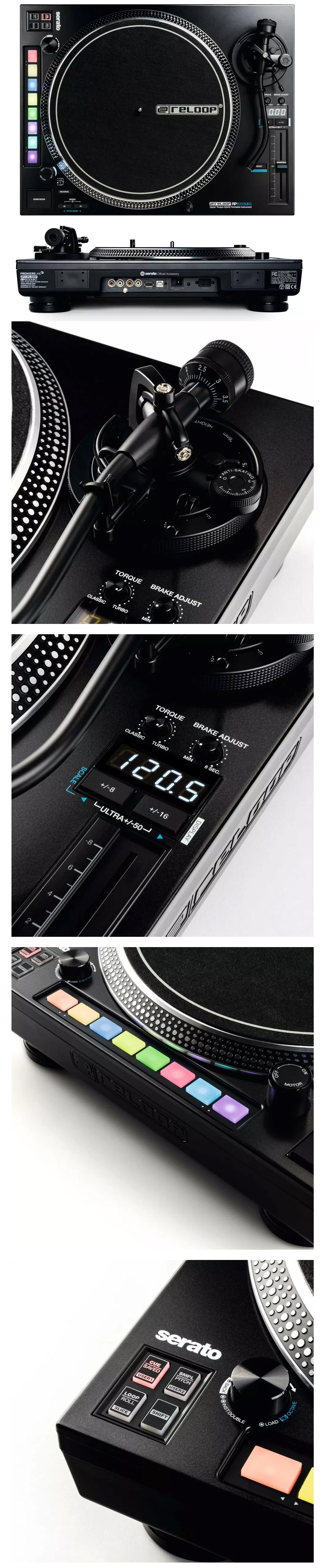 Reloop史上最も先進的なターンテーブル、RP-8000MK2