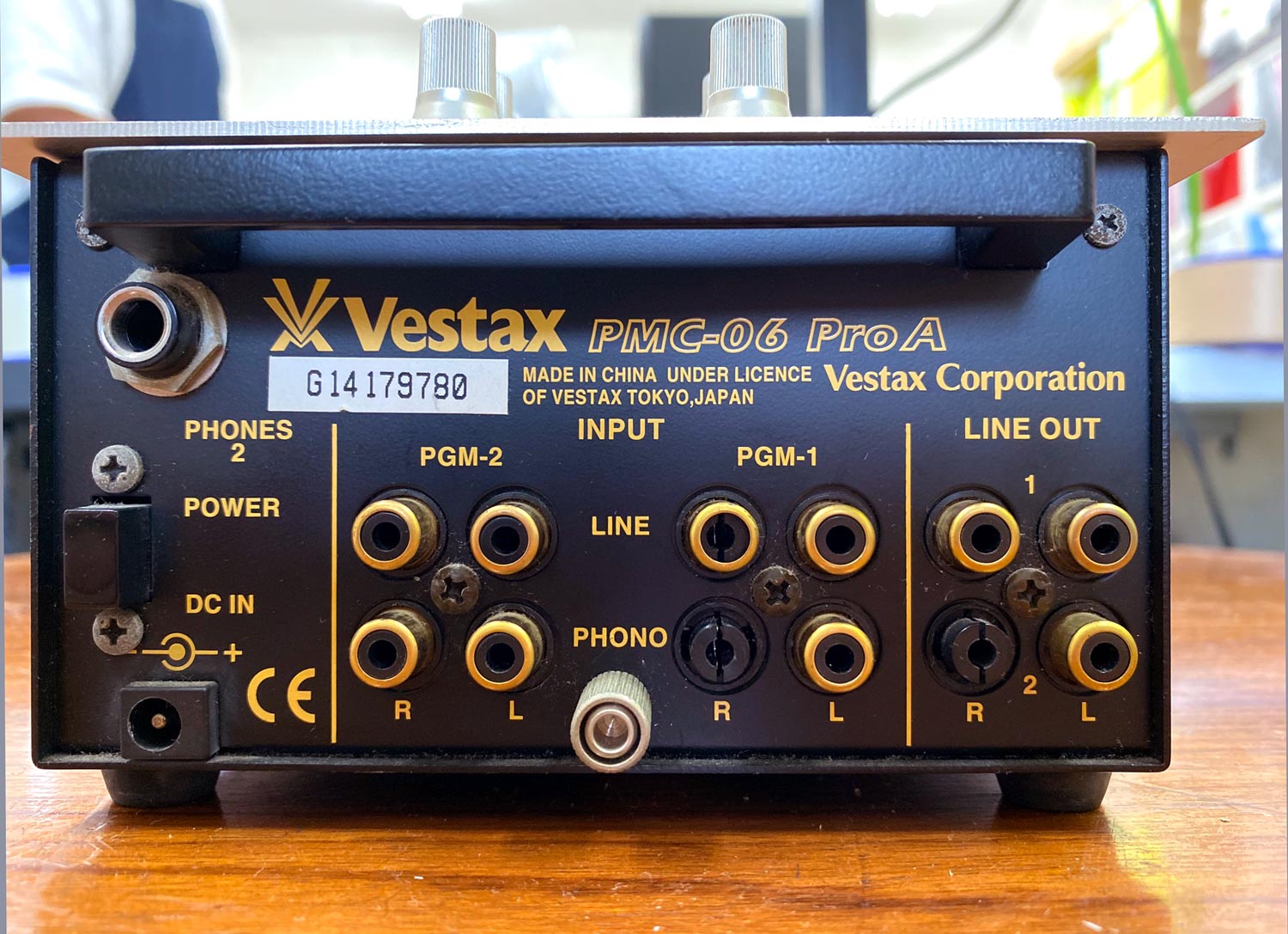 ジャンク品】Vestax/DJミキサー/PMC-06ProA -DJ機材アナログレコード