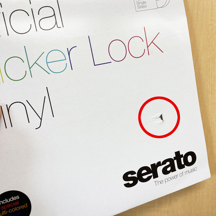 ジャケットダメージアウトレット新品／盤反り確認済み】【☆限定販売