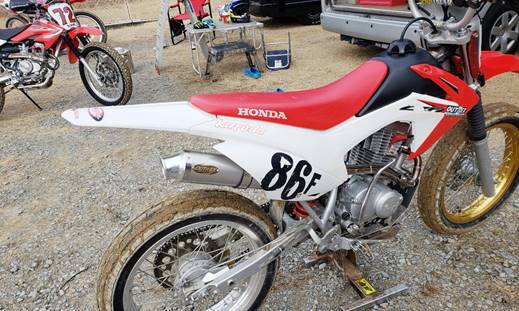 CRF125F マフラー OUTEX アウテックス