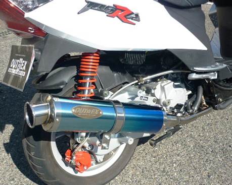 PGO ティグラ125 OUTEX マフラー・パーツ 通販