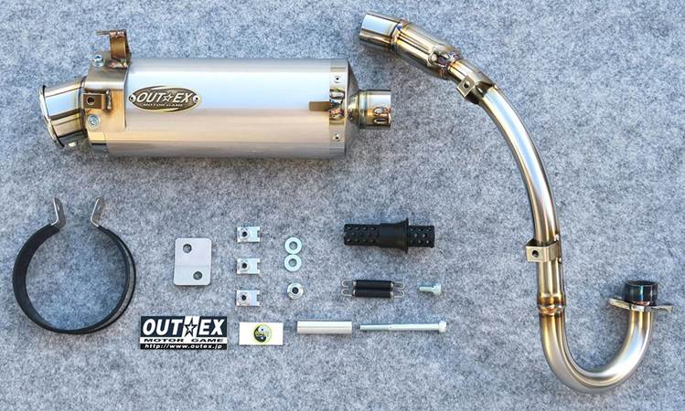 2021 モンキー125 Monkey125 OUTEX マフラー アップマフラー アウテックス