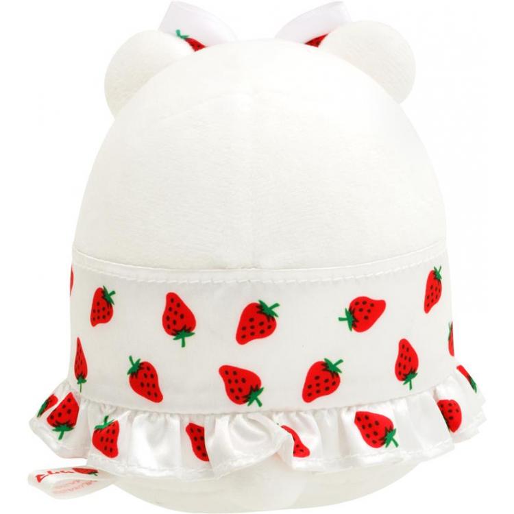 あつめてぬいぐるみ しろくま すみっコぐらし×サクマいちごみるく