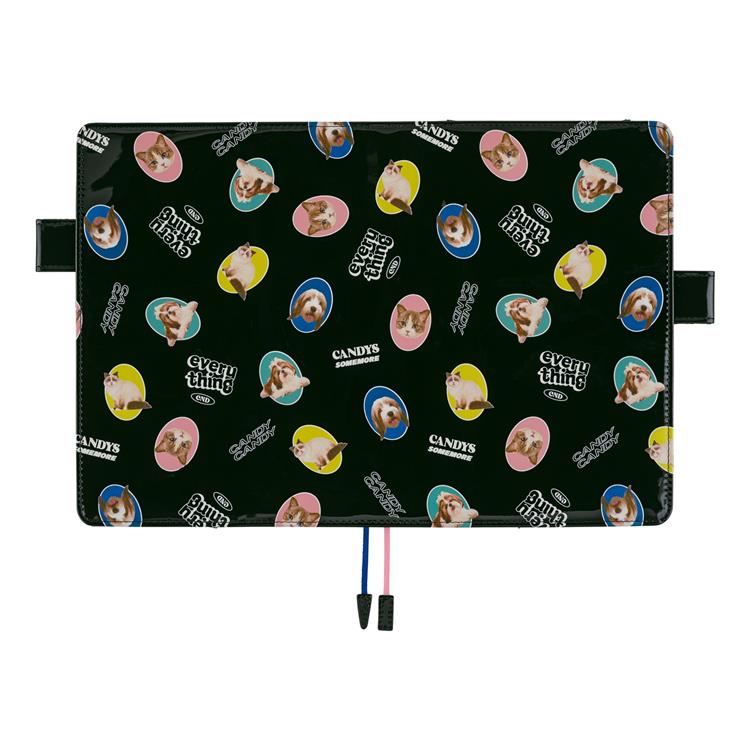 ほぼ日手帳カバー カズン キャンディストリッパー DOG＆CAT RANDOM