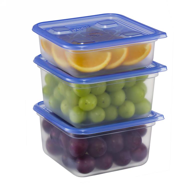 コンテナー 正方形 1100ml 2個入(コンテナー1100ml): ホーム