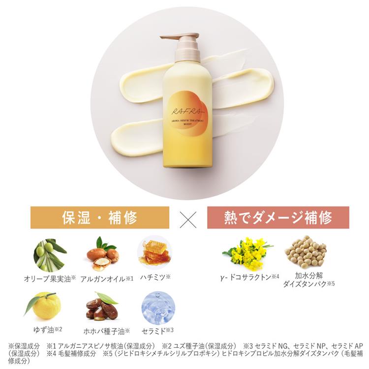 アロマセラム シャンプー&トリートメント モイスト トライアル 1回分