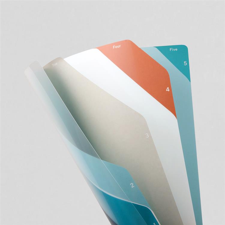 5ポケットクリアホルダー A4 紺: ステーショナリー | ロフトネットストア