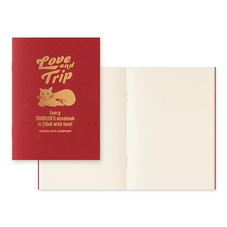 トラベラーズノート パスポートサイズ LOVE AND TRIP