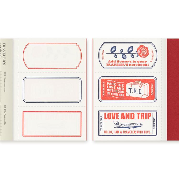 トラベラーズノート パスポートサイズ LOVE AND TRIP