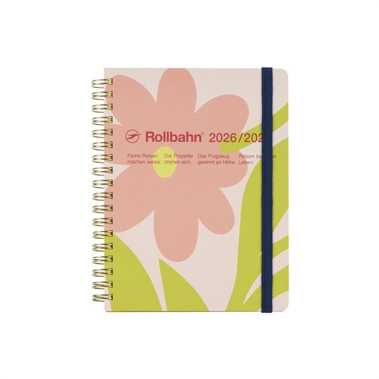 2026年3月始まり 月間 L ロルバーンダイアリー フラワー A(A