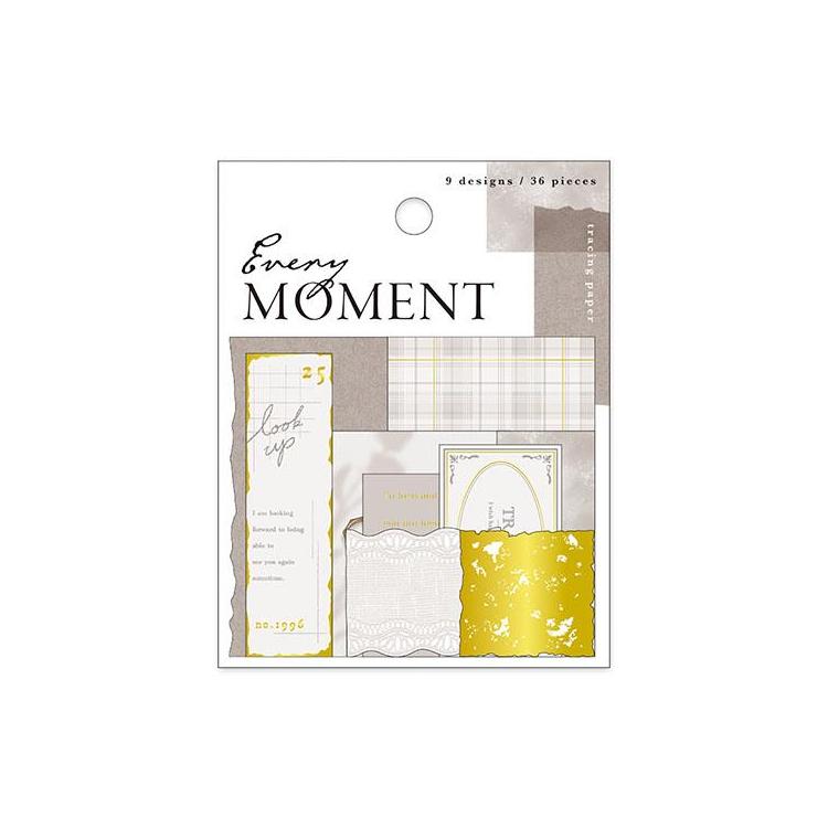 エブリモーメントステッカーF グレー(グレー): ステーショナリー