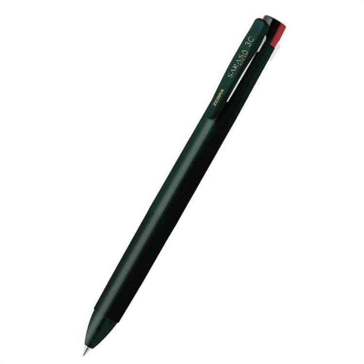 サラサクリップ3C 3色ボールペン 0.5mm ゲルインク リラクシーカラー