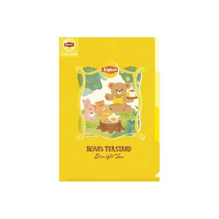 クリアファイル リプトン ストレートティー(ストレートティー