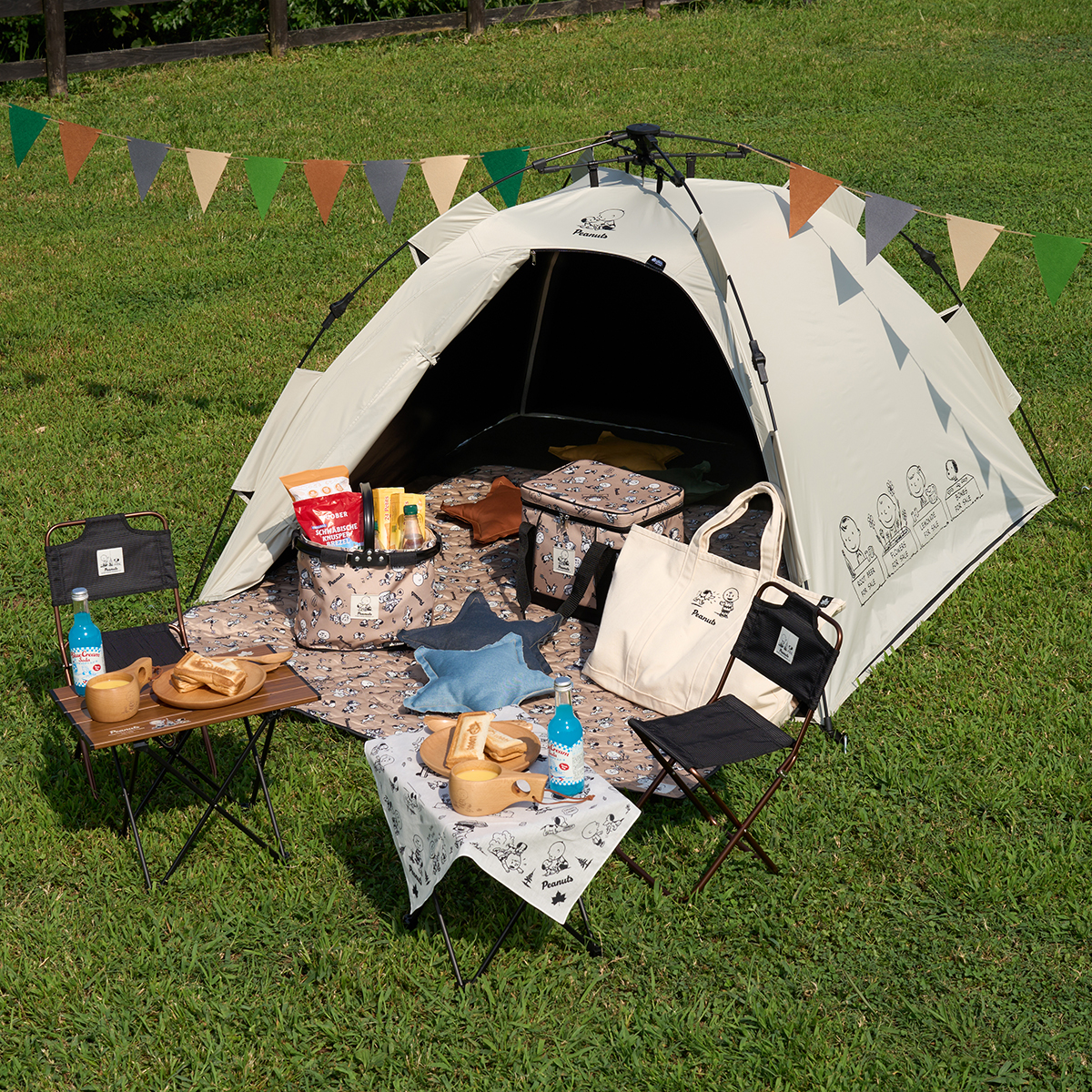 SNOOPY（PEANUTS 75years）ミニセミルナバスケット|ギア|キャリー