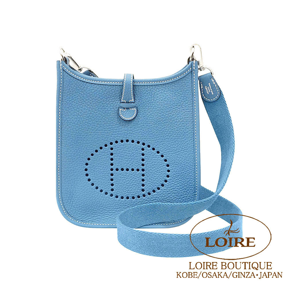 極美品！エルメス ミニエヴリンtpm ノアール　ショートストラップ 口コミ・レビュー｜【新作♪】【手元にあり】エルメス ミニエヴリン