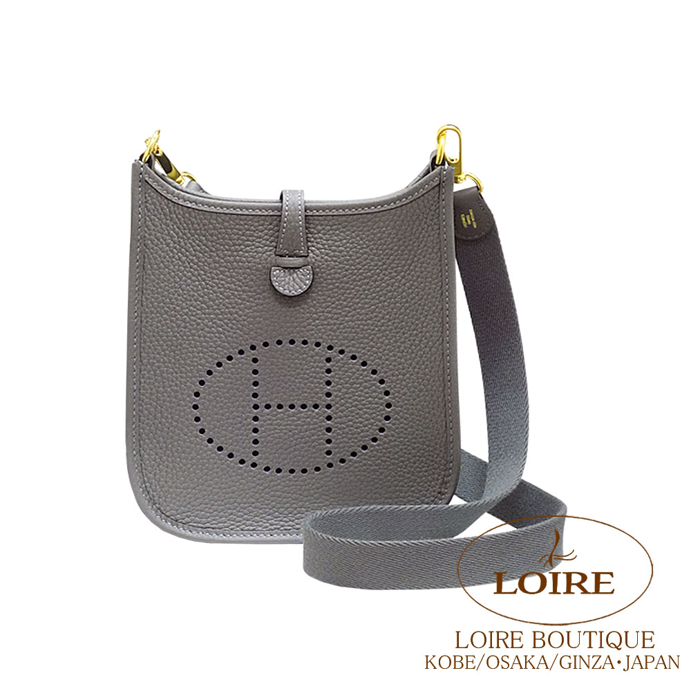 ストラップ短め　エルメス ゴールド エヴリンtpm エルメス エヴリンアマゾンTPM ゴールド トリヨンクレマンス ゴールド