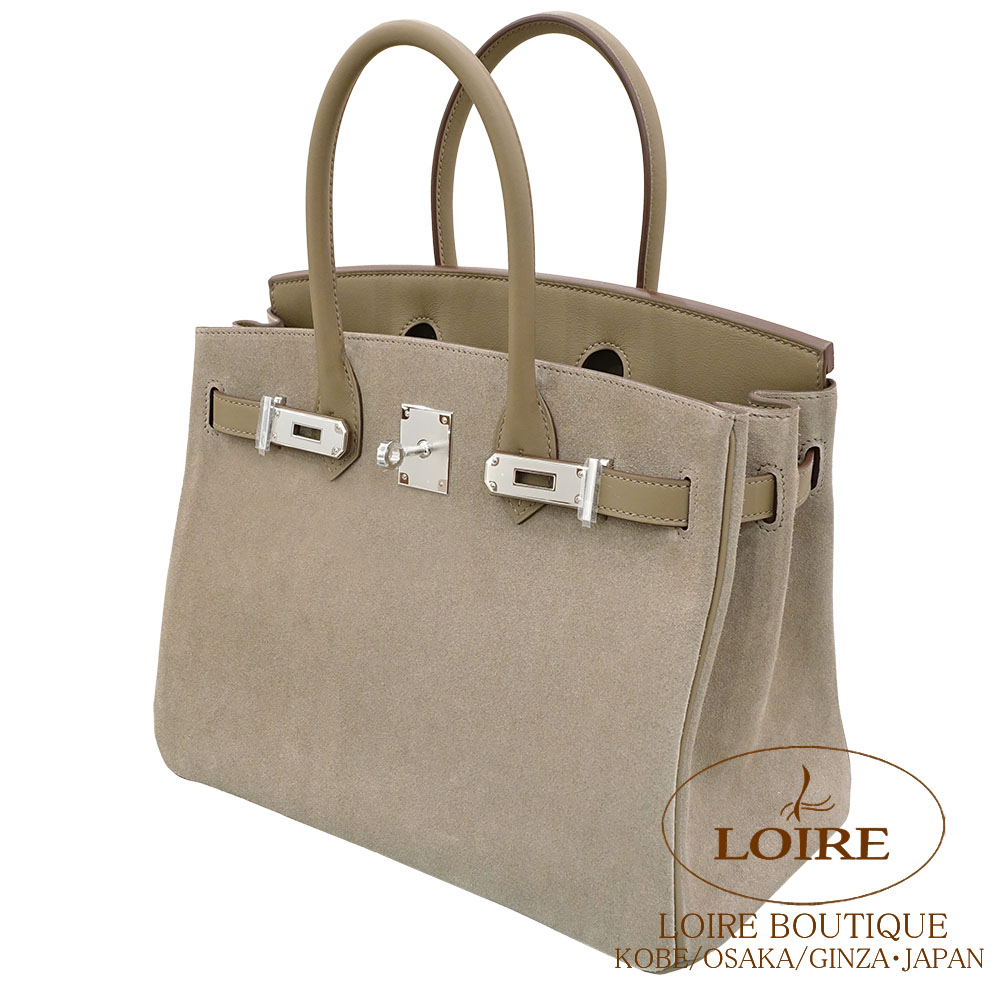 エルメス　空箱　大サイズ　バッグ用　079 バーキン30用　ボリード31用 エルメス バーキン30 プシエール トゴ シルバー金具 | エルメス