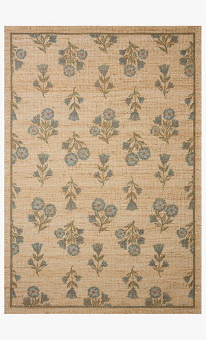 RUE-04 MOSS / BLUE | Loloi Rugs