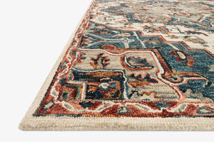 VK-16 BLUE / RED | Loloi Rugs