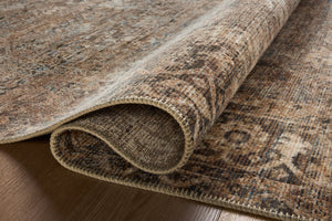HER-07 MOCHA / DENIM | Loloi Rugs