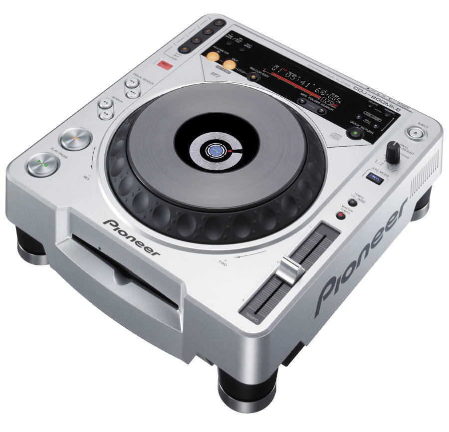 Pioneer DJ CDJ-800MK2 - Digital CD Deck With Scratch Jog Wheel