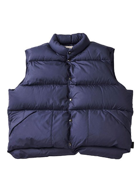 SEDAN ALL-PURPOSE Classic Down Vest -Navy-