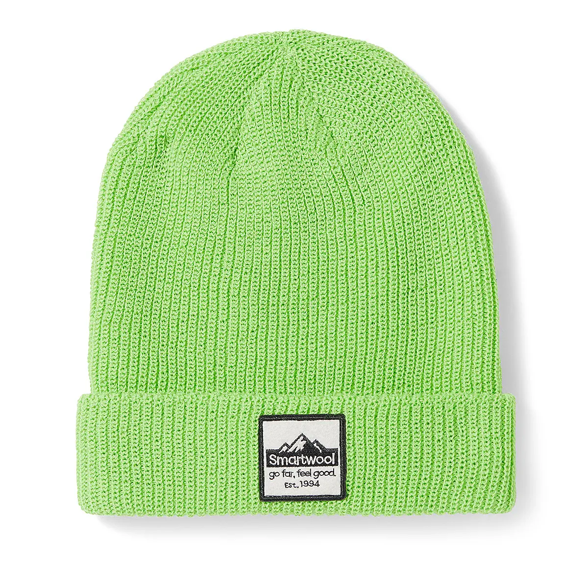 OUTLET】スマートウールパッチビーニー (エレクトリックグリーン