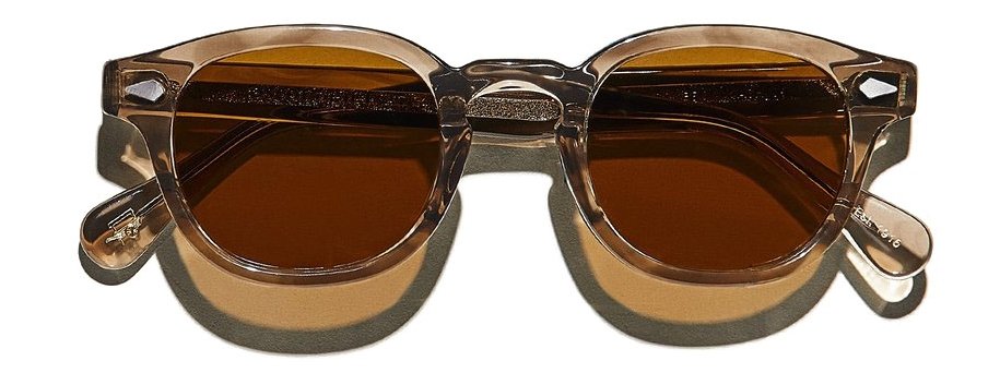Moscot Lemtosh 49 Brown Ash / Brown high end sunglasses