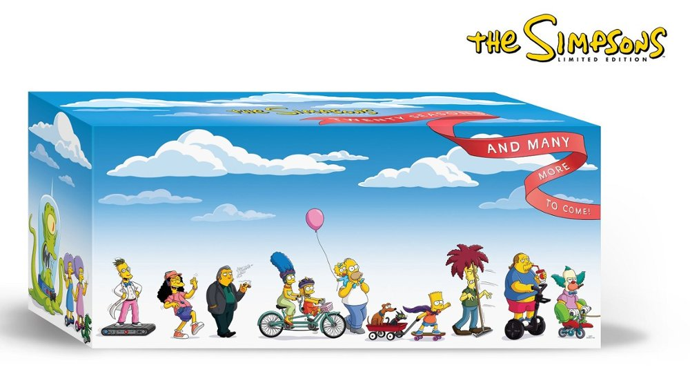 The Simpsons” Limited Edition 20 Season DVD Box Set Coming