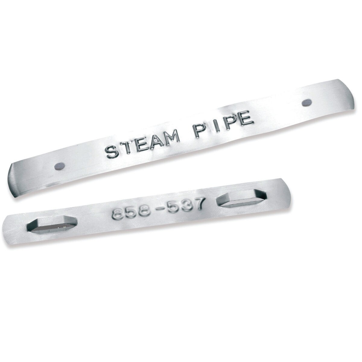 Dymo 31000 Aluminum non-adhesive Embosser Label 10pk