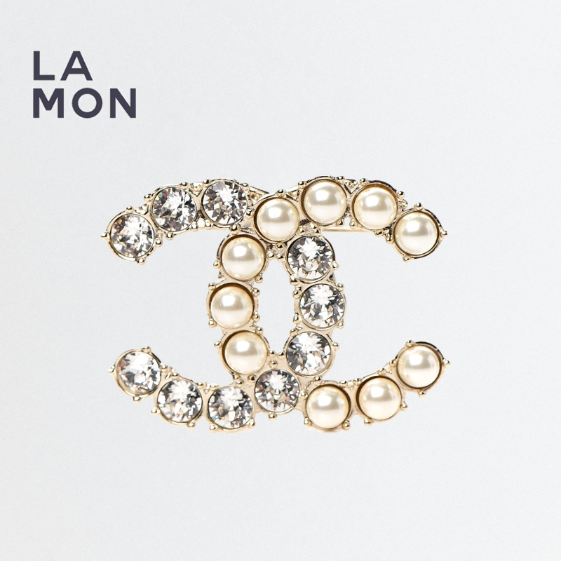 シャネル ブローチ CHANEL BROOCH AB4734 ココマーク メタル ストラス