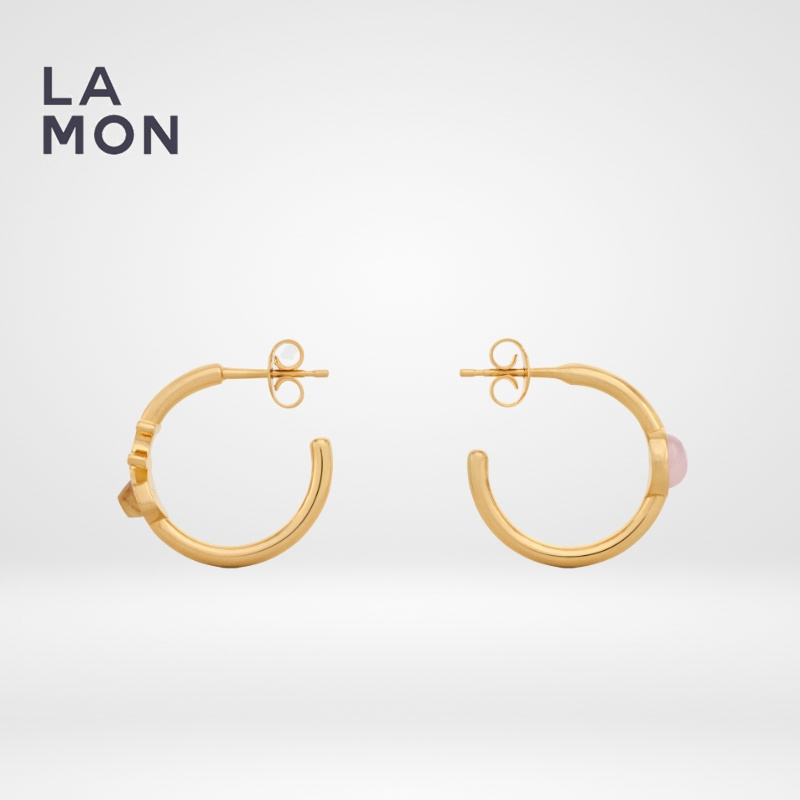 セリーヌ ピアス CELINE TRIOMPHE INDIE HOOPS メタル ピアス GOLD