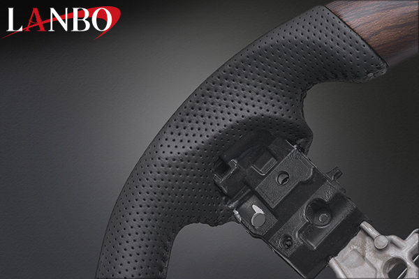 LANBO オリジナルステアリング ガングリップ [ハイゼット/ハイゼット