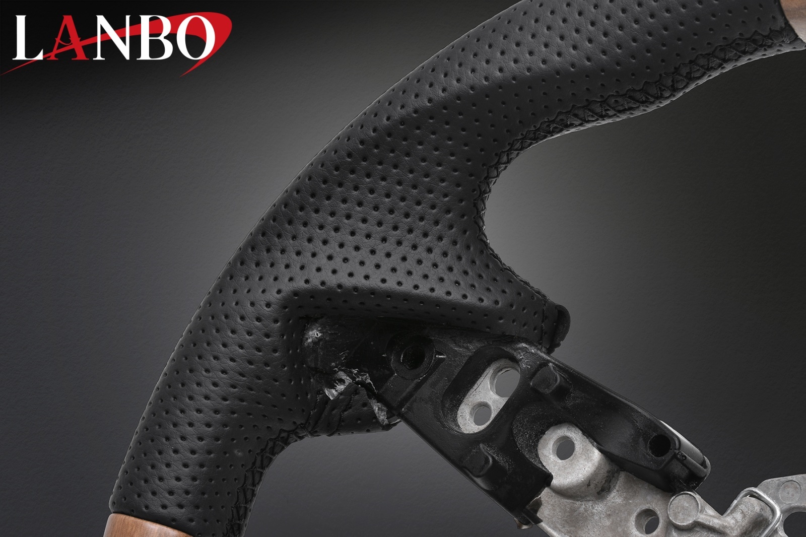 LANBO オリジナルステアリング ガングリップ ［シエンタ MXPL/MXPC10系］