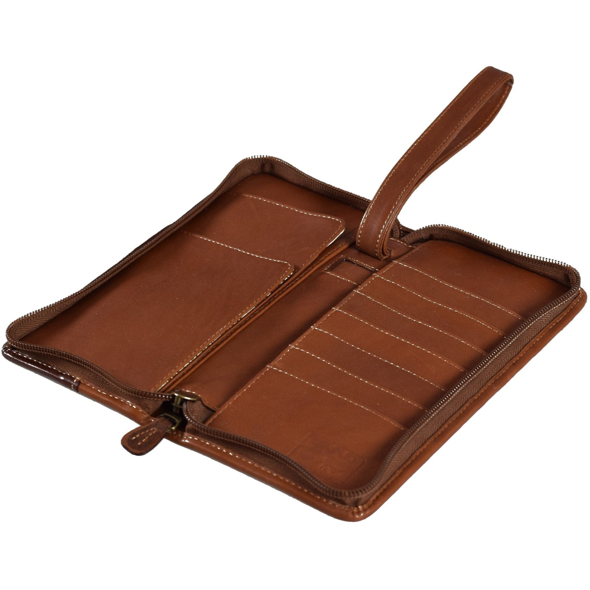 Zip Around Travel Organizer – LAND Leather Goods