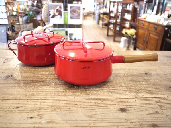 ダンスク社のコベンスタイル片手鍋が入荷しました ｜ 和歌山市の雑貨店